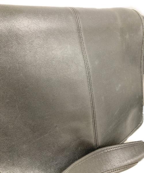 COACH（コーチ）COACH (コーチ) レザーショルダーバッグ ブラックの古着・服飾アイテム