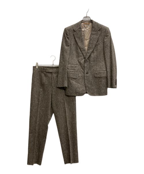 dunhill（ダンヒル）dunhill (ダンヒル) セットアップスーツ グレー サイズ:ジャケット：US(S)パンツ：48Rの古着・服飾アイテム