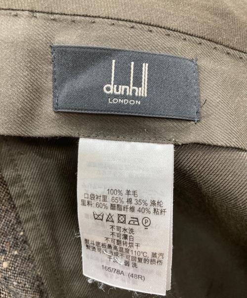 dunhill（ダンヒル）dunhill (ダンヒル) セットアップスーツ グレー サイズ:ジャケット：US(S)パンツ：48Rの古着・服飾アイテム