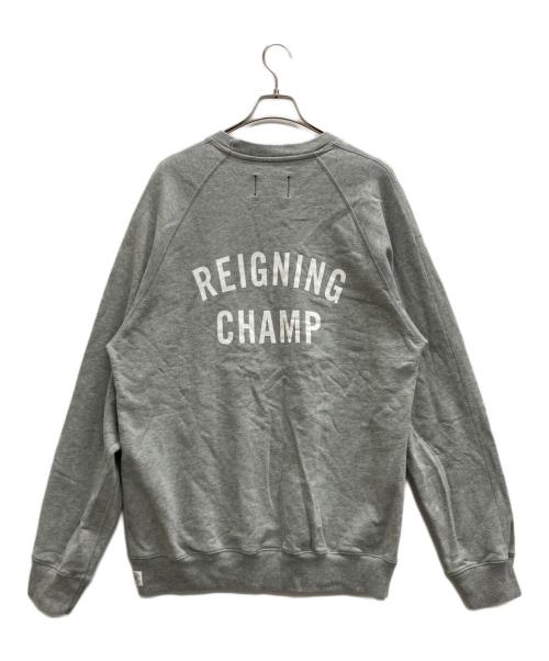 REIGNING CHAMP（レイニングチャンプ）REIGNING CHAMP (レイニングチャンプ) スウェット グレー サイズ:Lの古着・服飾アイテム