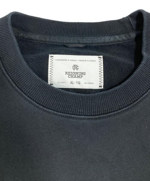 REIGNING CHAMP（レイニングチャンプ）REIGNING CHAMP (レイニングチャンプ) スウェット ブラック サイズ:XLの古着・服飾アイテム