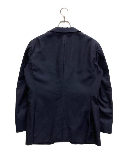 RING JACKET（リングジャケット）RING JACKET (リングヂャケット) シルク混テーラードジャケット ネイビー サイズ:50の古着・服飾アイテム