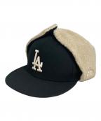 New Eraニューエラ）の古着「フライトキャップ」｜ブラック