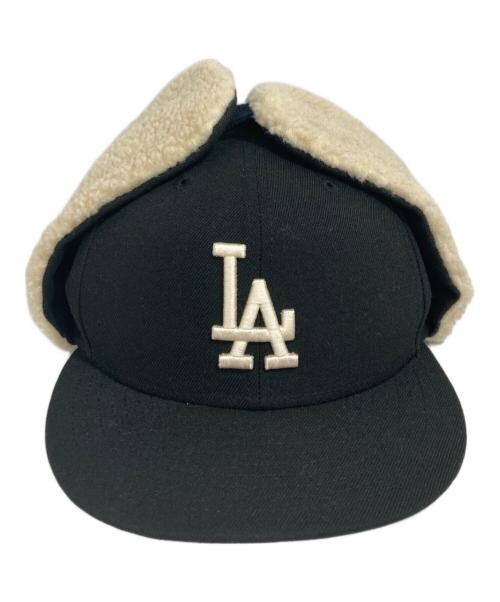 New Era（ニューエラ）New Era (ニューエラ) フライトキャップ ブラック サイズ:7 7/8の古着・服飾アイテム