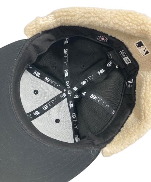 New Era（ニューエラ）New Era (ニューエラ) フライトキャップ ブラック サイズ:7 7/8の古着・服飾アイテム