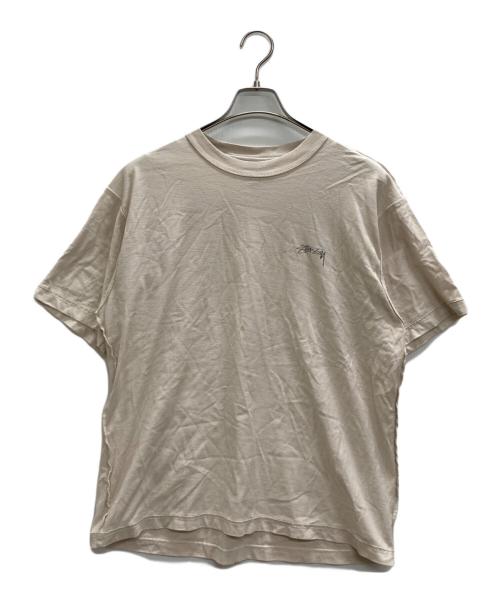 stussy（ステューシー）stussy (ステューシー) LAZY TEE ベージュ サイズ:Sの古着・服飾アイテム