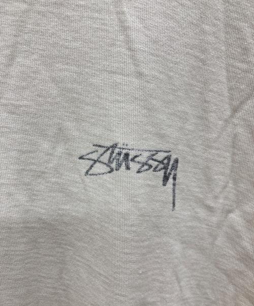 stussy（ステューシー）stussy (ステューシー) LAZY TEE ベージュ サイズ:Sの古着・服飾アイテム