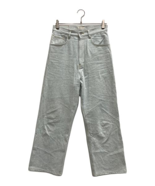 BLAMINK（ブラミンク）BLAMINK (ブラミンク) ブリーチデニム5ポケットパンツ ブルー サイズ:36の古着・服飾アイテム