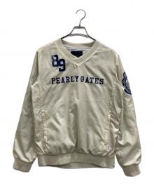 PEARLY GATES（パーリーゲイツ）の古着「ゴルフウェア(トップス)」｜ベージュ