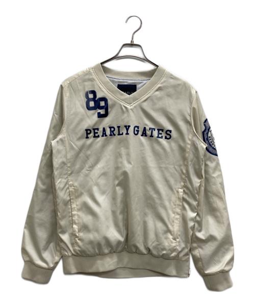 PEARLY GATES（パーリーゲイツ）PEARLY GATES (パーリーゲイツ) ゴルフウェア(トップス) ベージュ サイズ:4の古着・服飾アイテム