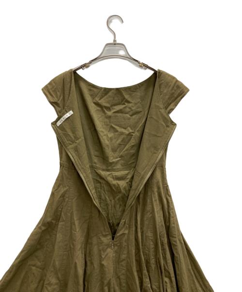 MARIHA（マリハ）MARIHA (マリハ) 月の夢ドレス カーキ サイズ:38の古着・服飾アイテム