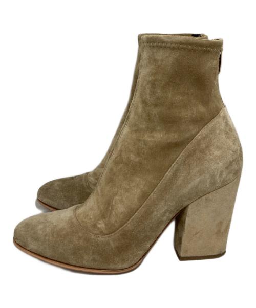 sergio rossi（セルジオロッシ）sergio rossi (セルジオロッシ) ショートブーツ オリーブ サイズ:36の古着・服飾アイテム