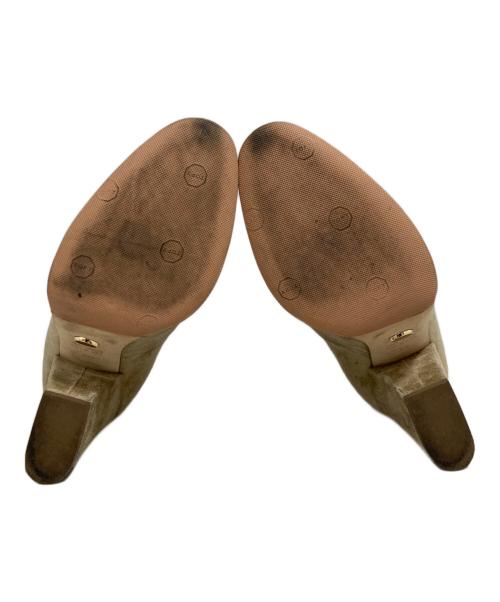 sergio rossi（セルジオロッシ）sergio rossi (セルジオロッシ) ショートブーツ オリーブ サイズ:36の古着・服飾アイテム