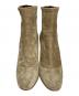 中古・古着 sergio rossi (セルジオロッシ) ショートブーツ オリーブ サイズ:36：5000円