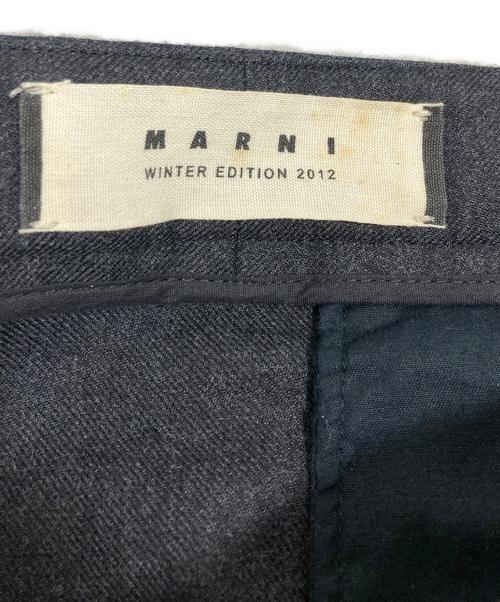 MARNI（マルニ）MARNI (マルニ) ウール巻きショートパンツ グレー サイズ:38の古着・服飾アイテム