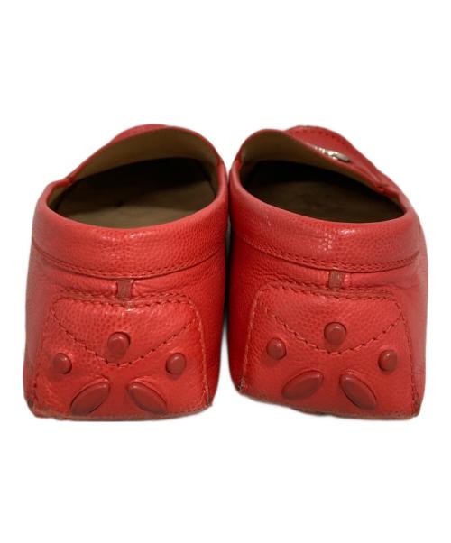 Salvatore Ferragamo（サルヴァトーレ フェラガモ）Salvatore Ferragamo (サルヴァトーレ フェラガモ) ドライビングシューズ レッド サイズ:8の古着・服飾アイテム