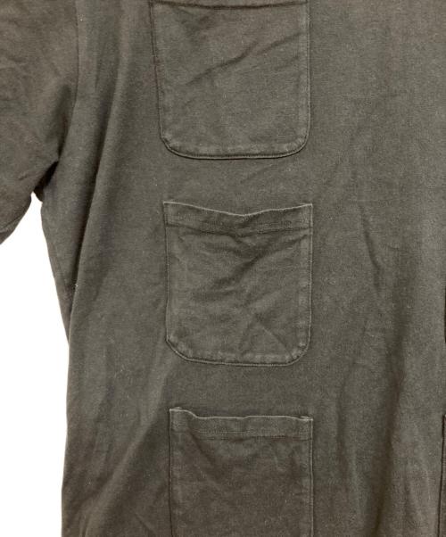 South2 West8（サウスツー ウエストエイト）south2 west8 (サウスツー ウエストエイト) マルチポケットtシャツ ブラック サイズ:Lの古着・服飾アイテム