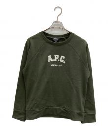 A.P.C.（アーペーセー）の古着「スウェット」｜グリーン