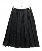 mizuiro-indミズイロインド）の古着「プリーツスカート」｜ブラック