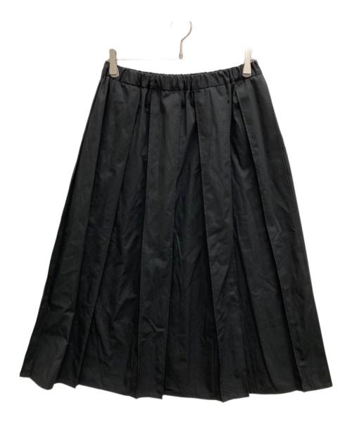 mizuiro-ind（ミズイロインド）mizuiro-ind (ミズイロインド) プリーツスカート ブラック サイズ:表記なしの古着・服飾アイテム
