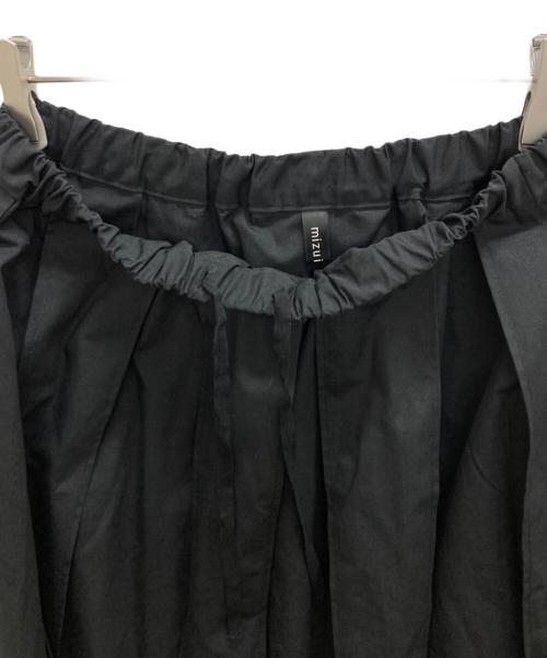mizuiro-ind（ミズイロインド）mizuiro-ind (ミズイロインド) プリーツスカート ブラック サイズ:表記なしの古着・服飾アイテム
