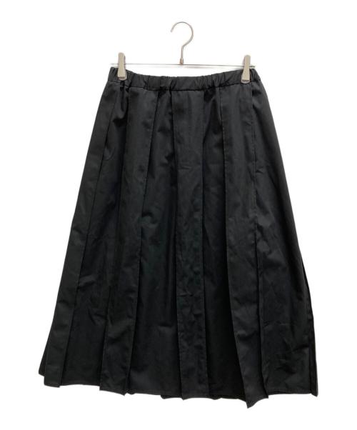 mizuiro-ind（ミズイロインド）mizuiro-ind (ミズイロインド) プリーツスカート ブラック サイズ:表記なしの古着・服飾アイテム