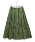 mizuiro-ind (ミズイロインド) プリーツスカート グリーン サイズ:表記なし：5000円