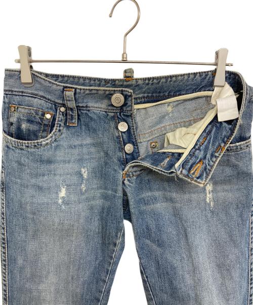 DSQUARED2（ディースクエアード）DSQUARED2 (ディースクエアード) デニムパンツ インディゴ サイズ:46の古着・服飾アイテム