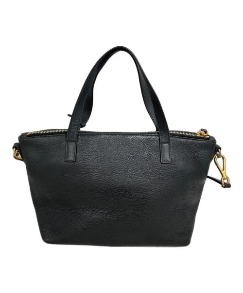 PRADA（プラダ）PRADA (プラダ) 2WAYレザーバッグ ブラックの古着・服飾アイテム