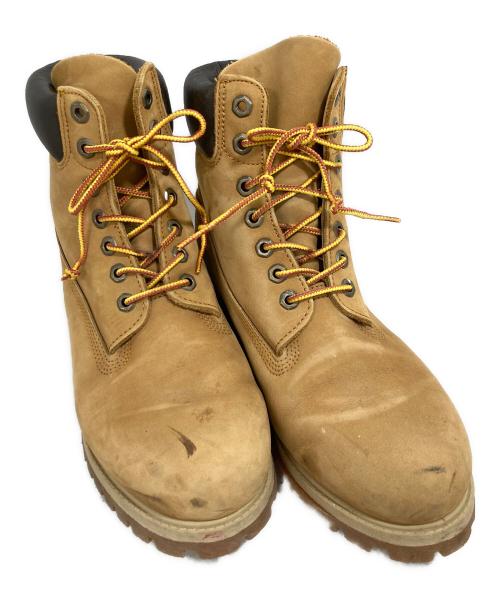 Timberland（ティンバーランド）Timberland (ティンバーランド) 6インチプレミアムブーツ ベージュ サイズ:８Mの古着・服飾アイテム