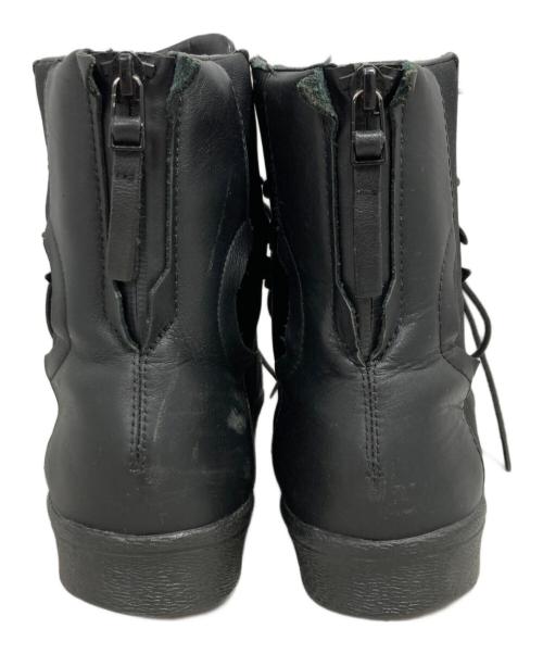 YOHJI YAMAMOTO（ヨウジヤマモト）YOHJI YAMAMOTO (ヨウジヤマモト) adidas (アディダス) YY PUNK SUPERSTAR ブラック サイズ:26の古着・服飾アイテム