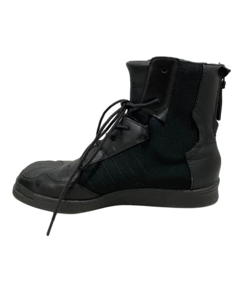 YOHJI YAMAMOTO（ヨウジヤマモト）YOHJI YAMAMOTO (ヨウジヤマモト) adidas (アディダス) YY PUNK SUPERSTAR ブラック サイズ:26の古着・服飾アイテム