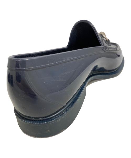 GUCCI（グッチ）GUCCI (グッチ) レインシューズ ネイビー サイズ:7の古着・服飾アイテム