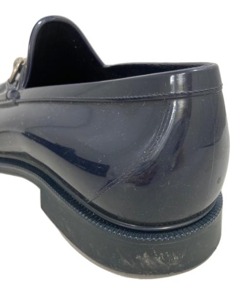 GUCCI（グッチ）GUCCI (グッチ) レインシューズ ネイビー サイズ:7の古着・服飾アイテム