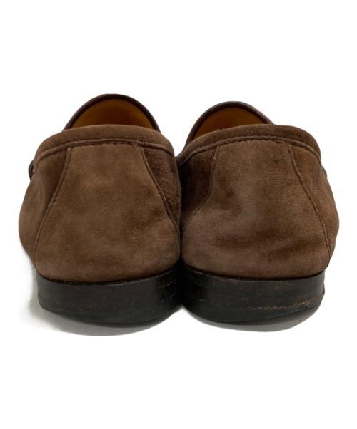 GUCCI（グッチ）GUCCI (グッチ) ビットローファー ブラウン サイズ:40 1/2Eの古着・服飾アイテム