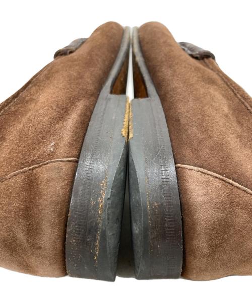 GUCCI（グッチ）GUCCI (グッチ) ビットローファー ブラウン サイズ:40 1/2Eの古着・服飾アイテム