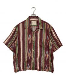 KARDO（カルド）の古着「RONEN 半袖オープンカラーシャツ MEN」｜パープル