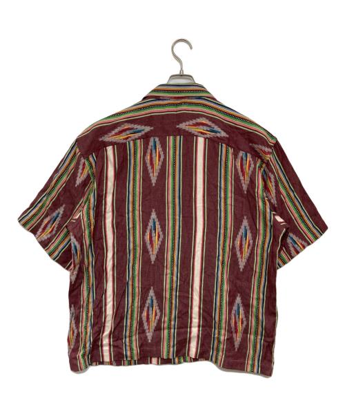 KARDO（カルド）kardo (カルド) RONEN 半袖オープンカラーシャツ MEN パープル サイズ:Lの古着・服飾アイテム