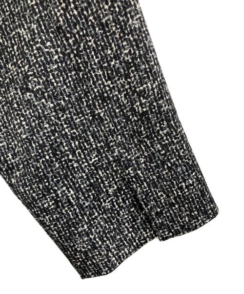 自由区（ジユウク）自由区 (ジユウク) ツイードワンピース グレー サイズ:48 未使用品の古着・服飾アイテム