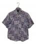 stussy（ステューシー）の古着「パッチワークシャツ」｜レッド
