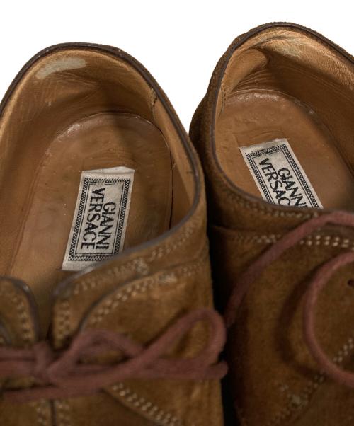 GIANNI VERSACE（ジャンニ・ヴェルサーチ）GIANNI VERSACE (ジャンニ・ヴェルサーチ) シューズ ブラウン サイズ:7の古着・服飾アイテム