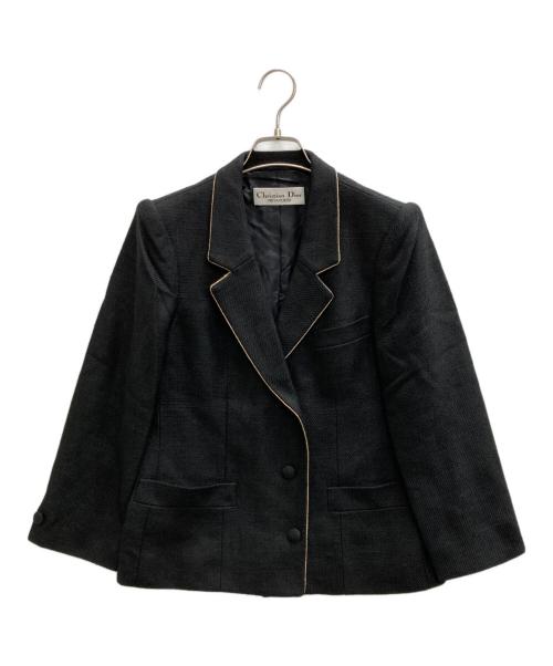 Christian Dior（クリスチャン ディオール）Christian Dior (クリスチャン ディオール) テーラードジャケット ブラック サイズ:表記なしの古着・服飾アイテム