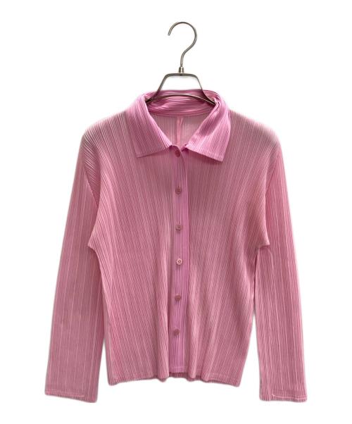 PLEATS PLEASE（プリーツプリーズ）PLEATS PLEASE (プリーツプリーズ) プリーツシャツ ピンク サイズ:表記なしの古着・服飾アイテム