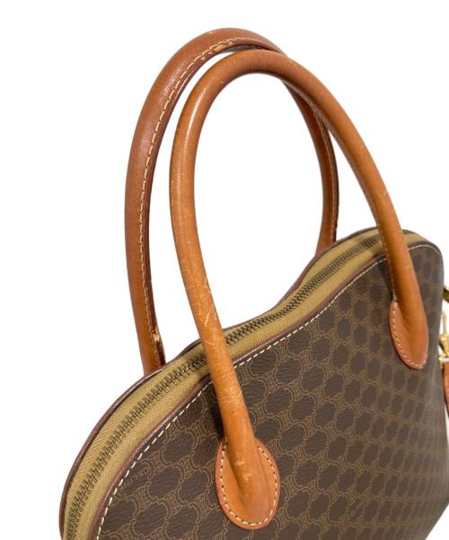CELINE（セリーヌ）CELINE (セリーヌ) マカダム柄2WAYバッグ ブラウンの古着・服飾アイテム