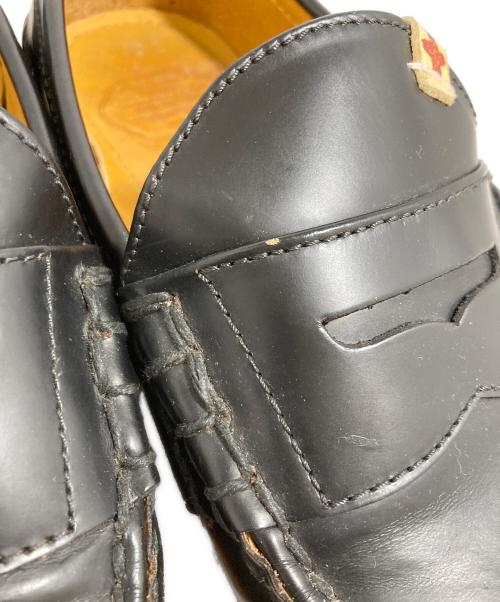 VISVIM（ビズビム）VISVIM (ビズビム) コインローファー ブラック サイズ:9.5の古着・服飾アイテム