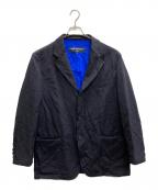 COMME des GARCONS HOMMEコムデギャルソン オム）の古着「テーラードジャケット」｜ネイビー