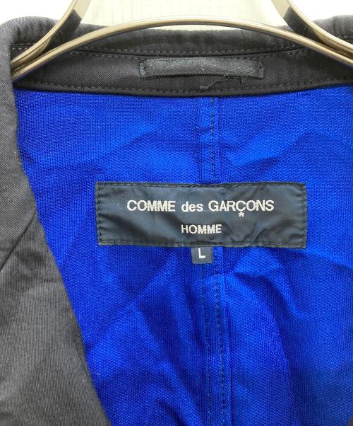 COMME des GARCONS HOMME（コムデギャルソン オム）COMME des GARCONS HOMME (コムデギャルソン オム) テーラードジャケット ネイビー サイズ:Lの古着・服飾アイテム