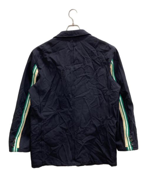 COMME des GARCONS HOMME（コムデギャルソン オム）COMME des GARCONS HOMME (コムデギャルソン オム) テーラードジャケット ネイビー サイズ:Lの古着・服飾アイテム