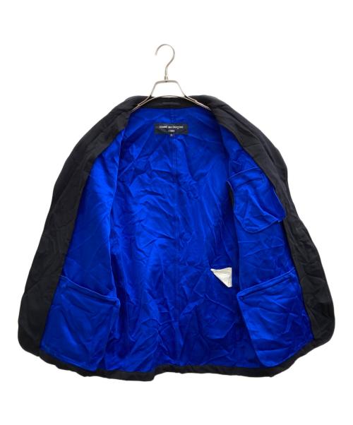 COMME des GARCONS HOMME（コムデギャルソン オム）COMME des GARCONS HOMME (コムデギャルソン オム) テーラードジャケット ネイビー サイズ:Lの古着・服飾アイテム