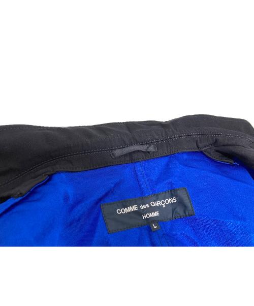 COMME des GARCONS HOMME（コムデギャルソン オム）COMME des GARCONS HOMME (コムデギャルソン オム) テーラードジャケット ネイビー サイズ:Lの古着・服飾アイテム